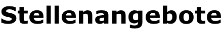 Stellenangebote